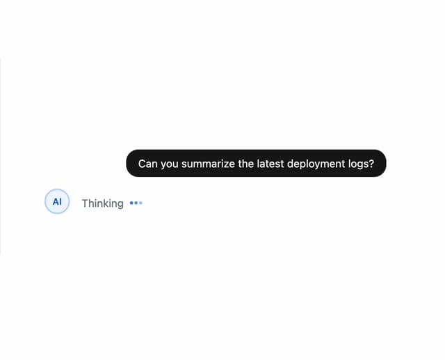 Thinking Indicator — Thinking component for React & Tailwind by re-cinq