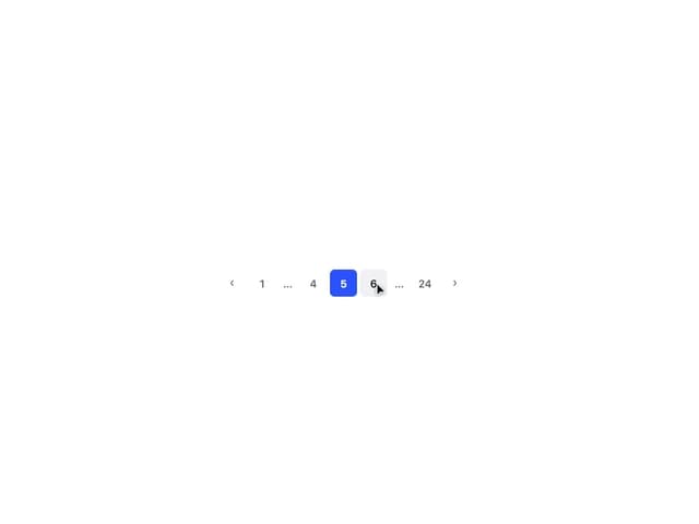 Pagination — Pagination component for React & Tailwind by redrob-labs