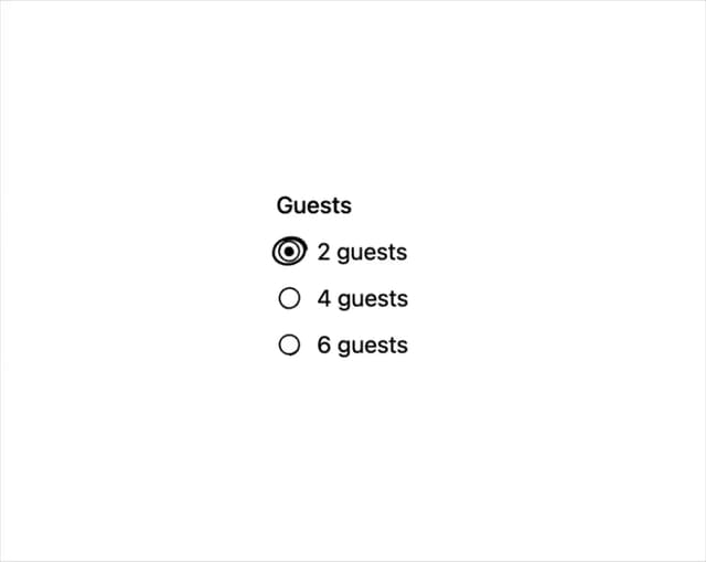 Hand-drawn Radio Group — Fieldset component for React & Tailwind by sarat-asymmetrica