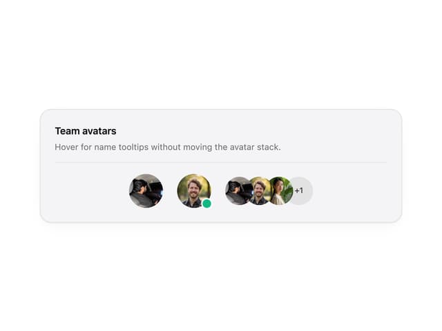 Avatar — Avatar component for React & Tailwind by Wensity Labs