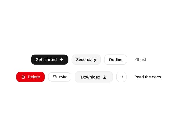Button — Icon Button component for React & Tailwind by Wensity Labs