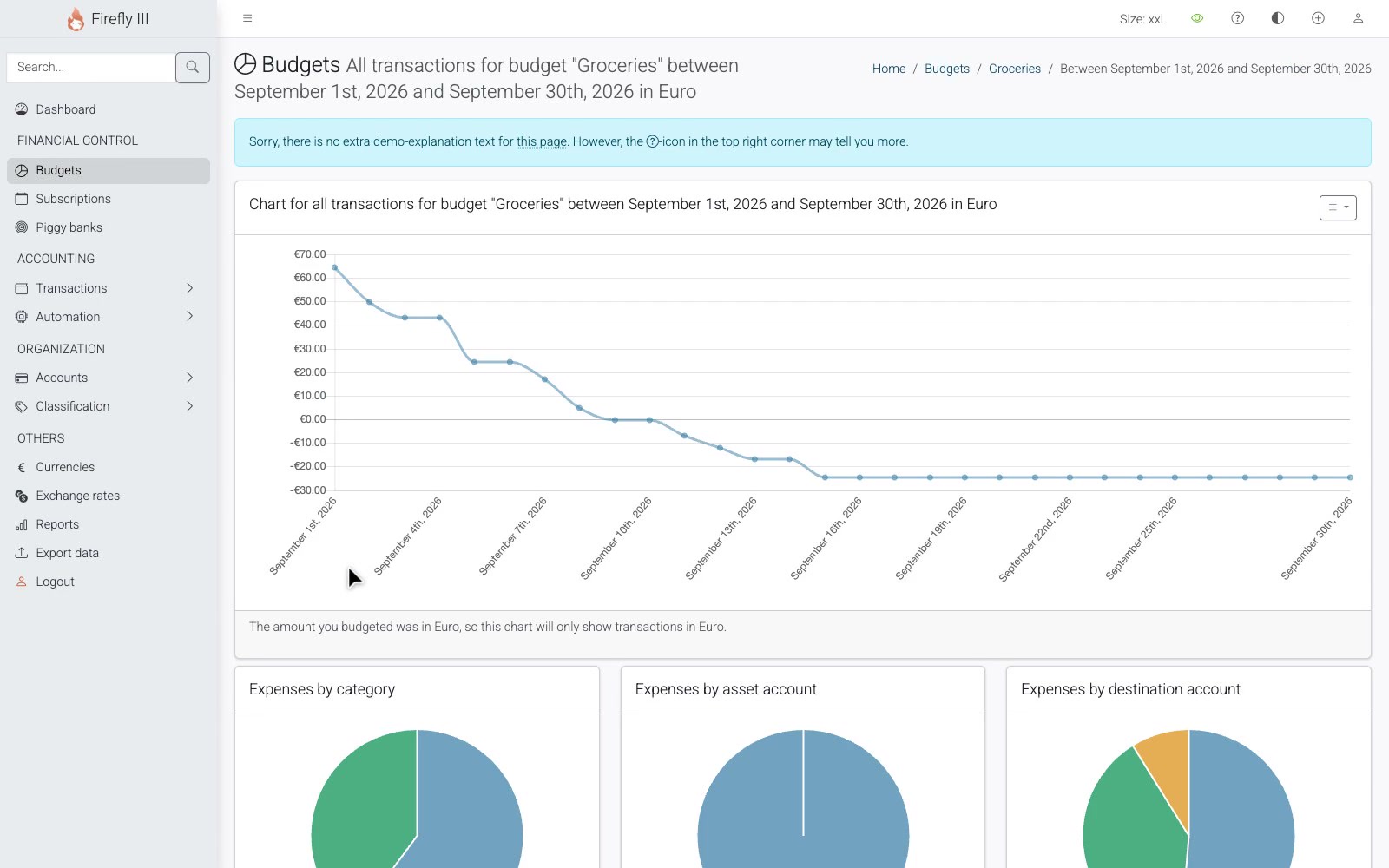 firefly-iii: Firefly III: a personal finances manager