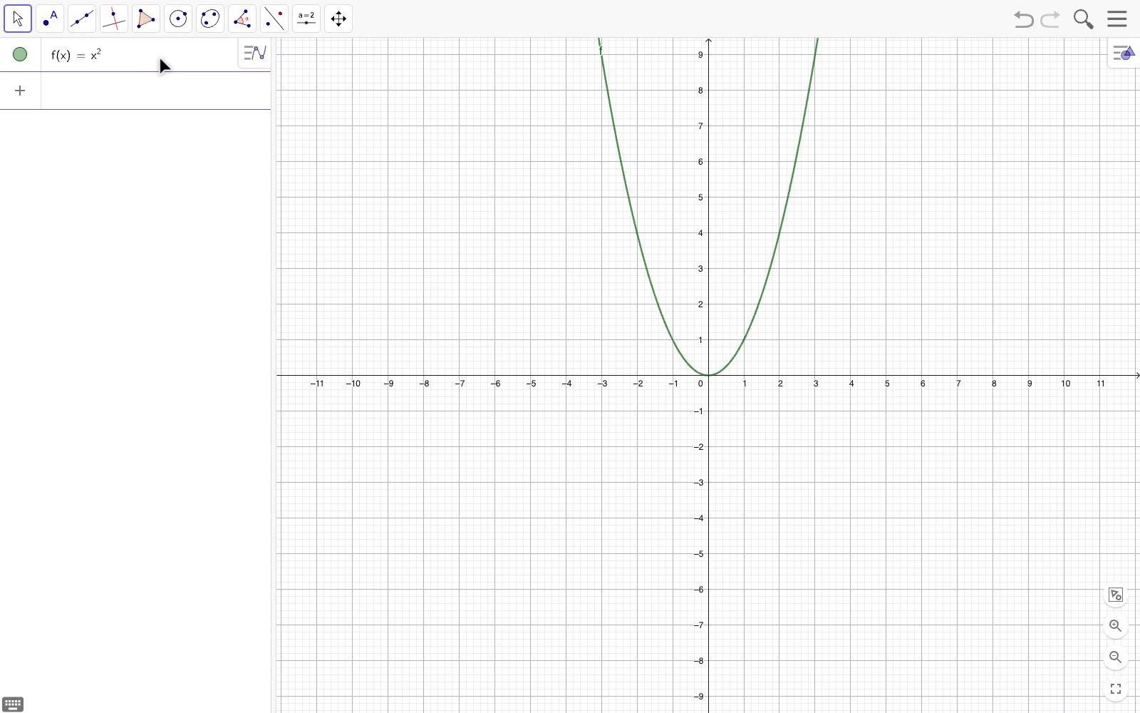 GeoGebra: Interactive geometry and algebra app in the browser.