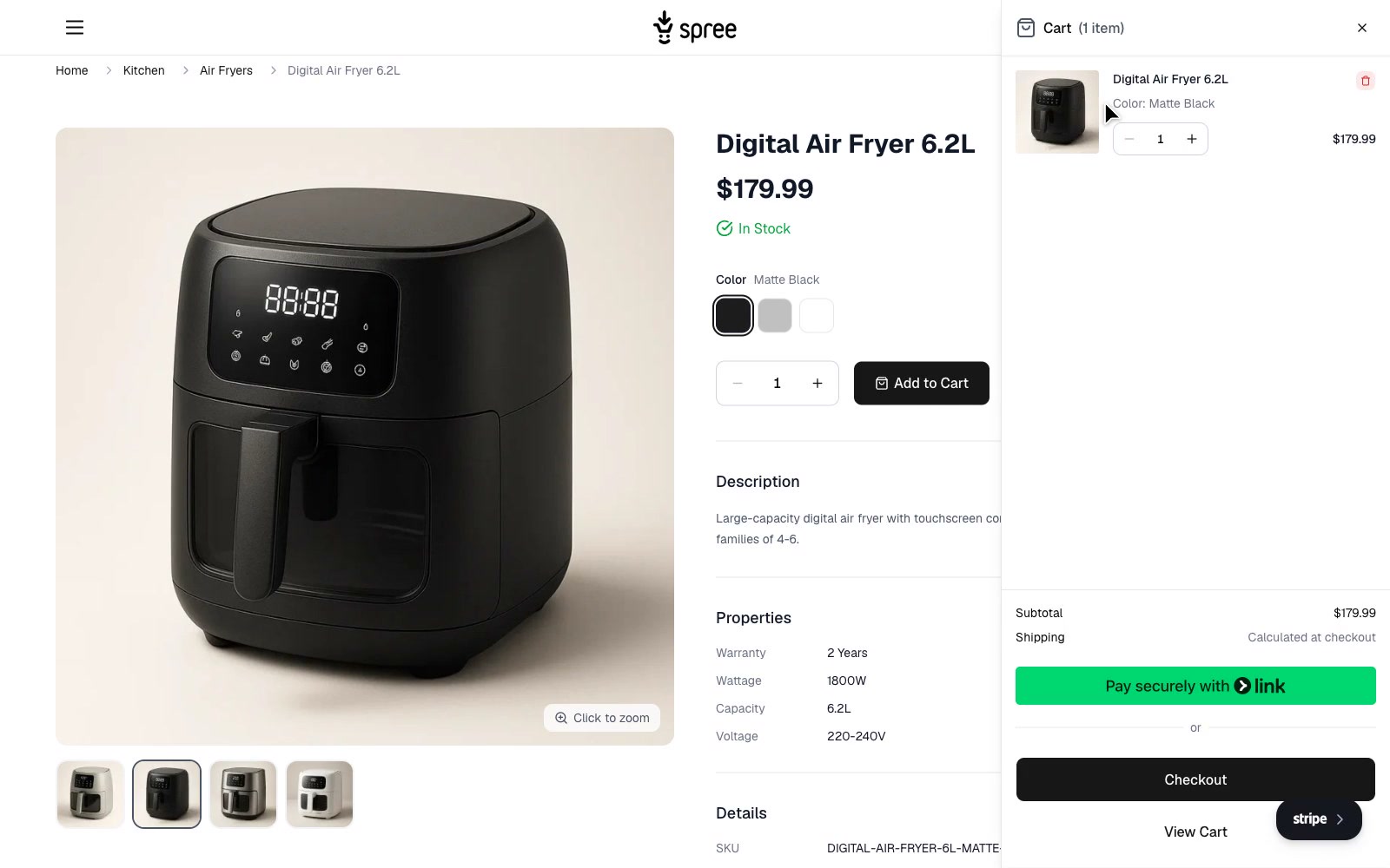 spree: Open Source eCommerce Platform for B2B, Marketplace, and Enterprise. REST API, TypeScript SDK, and production-ready Next.js storefront. Self-host it. Own your stack. No vendor lock-in. Zero platform fees.