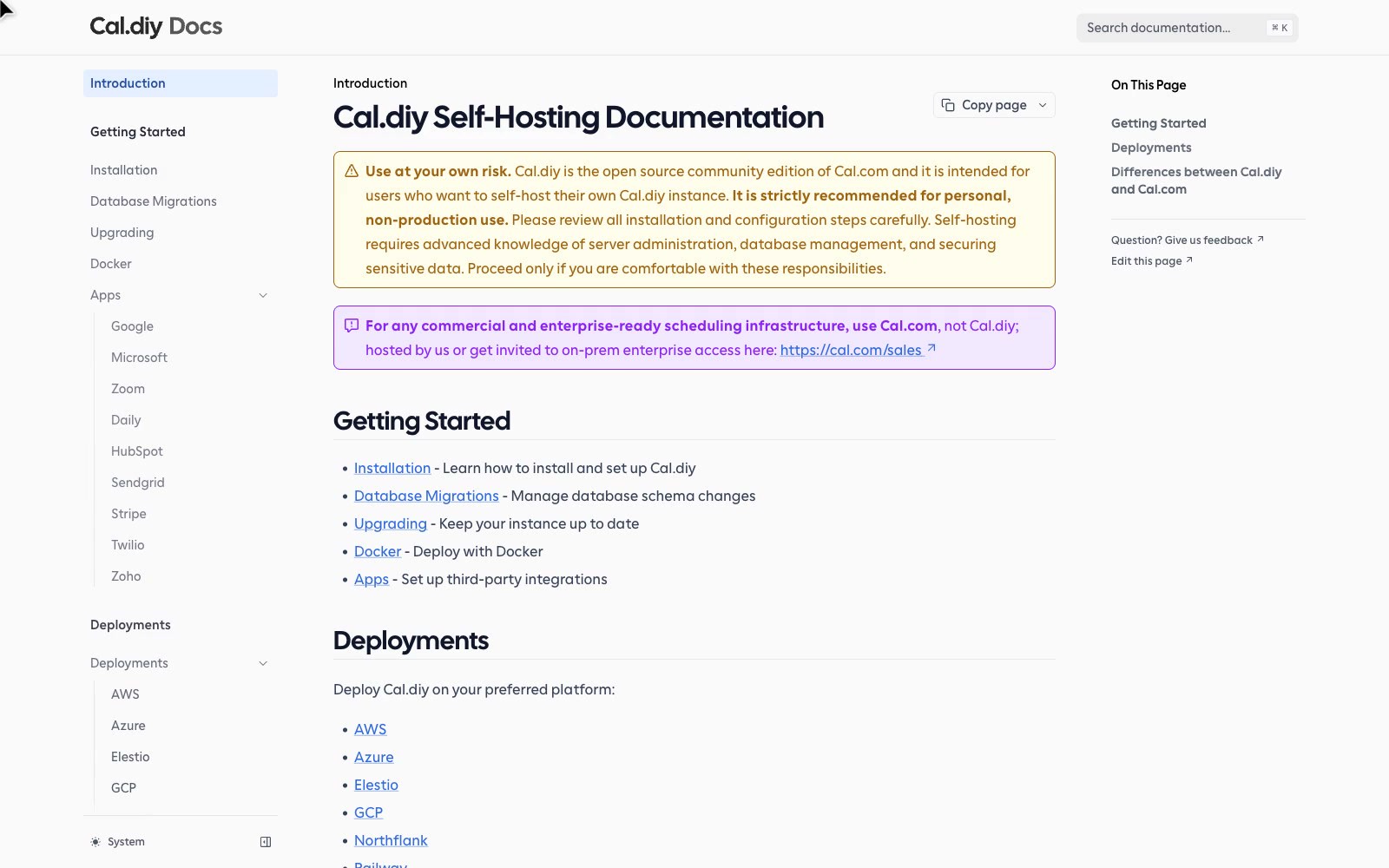 Cal.diy: Scheduling infrastructure for absolutely everyone.
