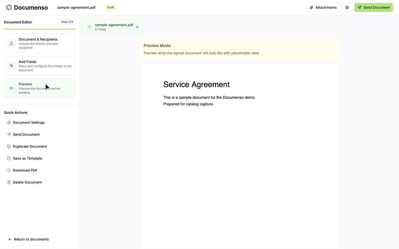 Documenso: The Open Source DocuSign Alternative.