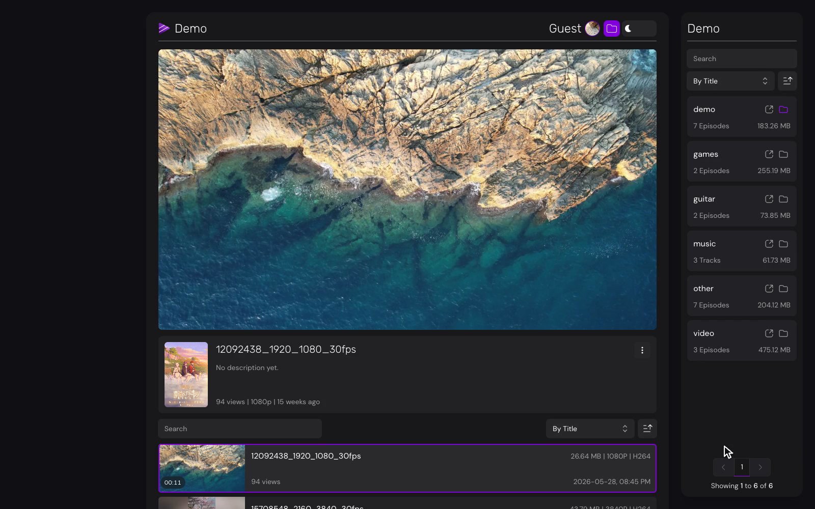 MediaServer: A self-hosted media server and file management system