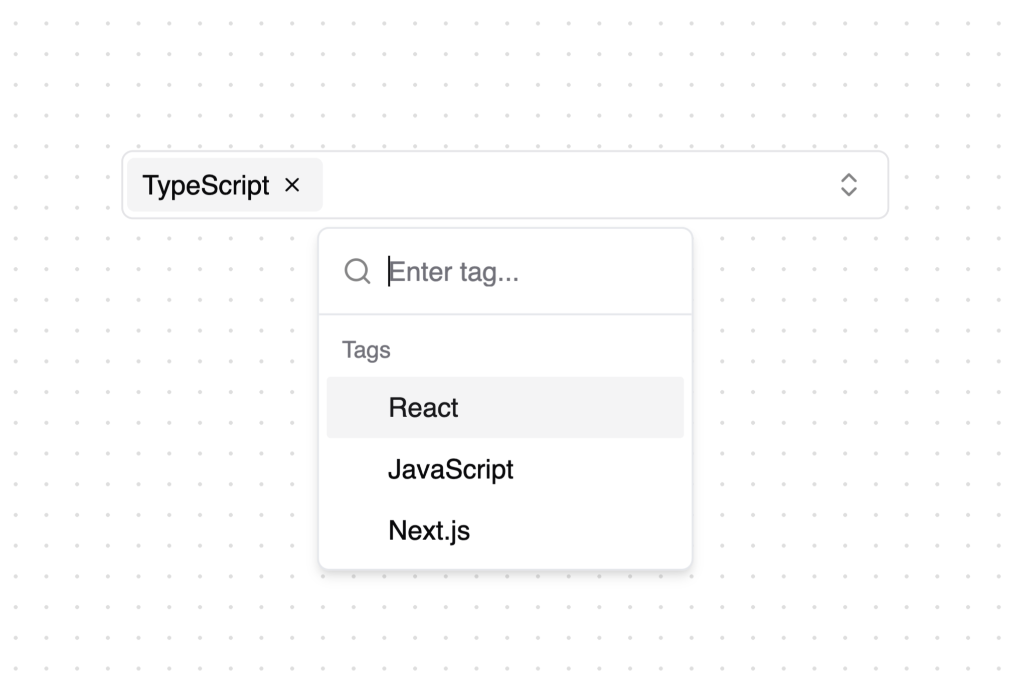 Tag Selector