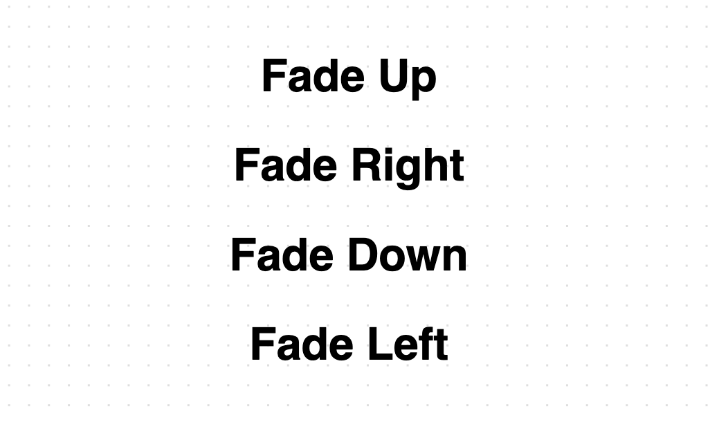 Fade Text