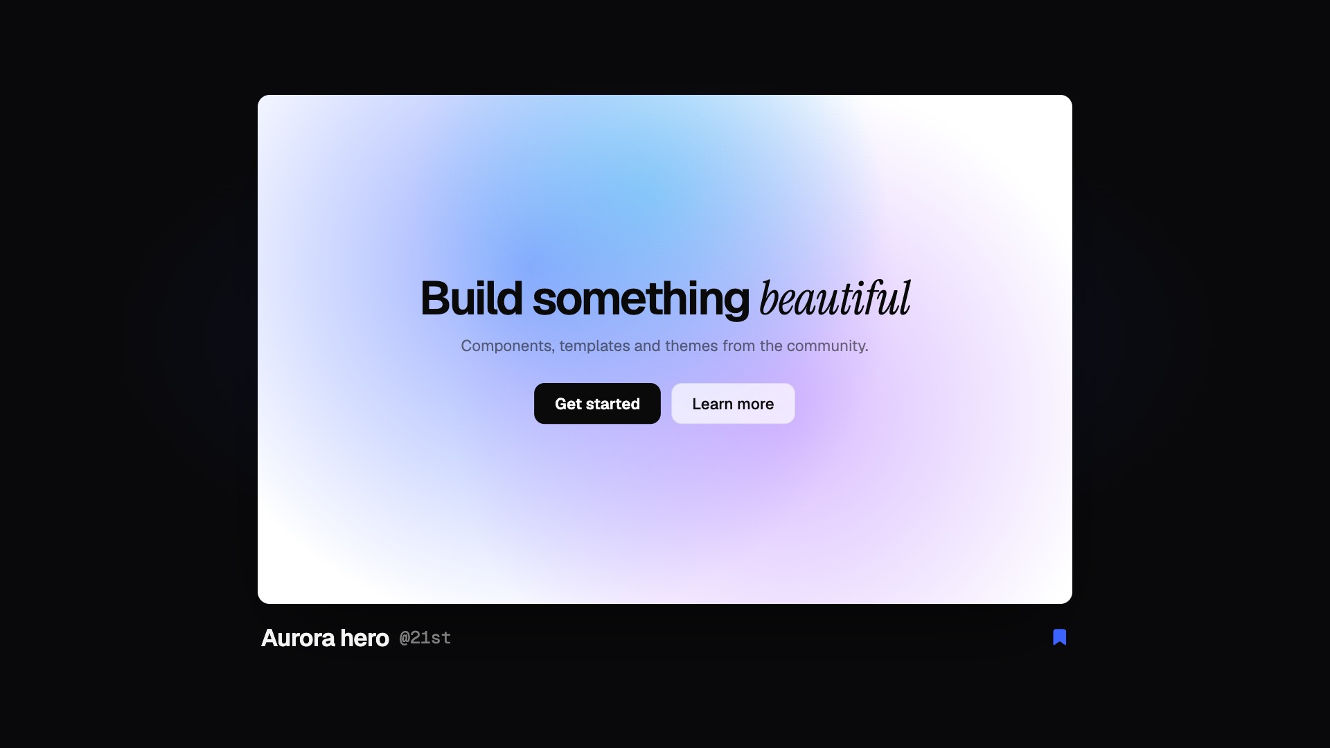 Component B-roll preview